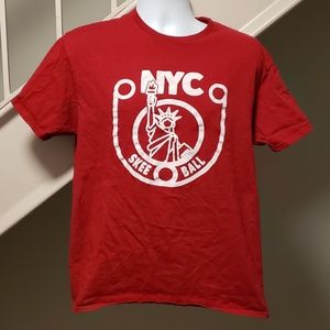 NYC Skee Ball League Large T-Shirt